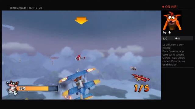 Live crash bandicoot PS4 смотреть онлайн