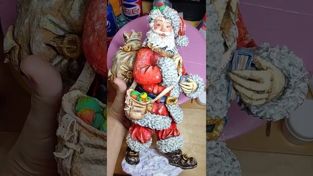 Санта (ватная игрушка) смотреть онлайн