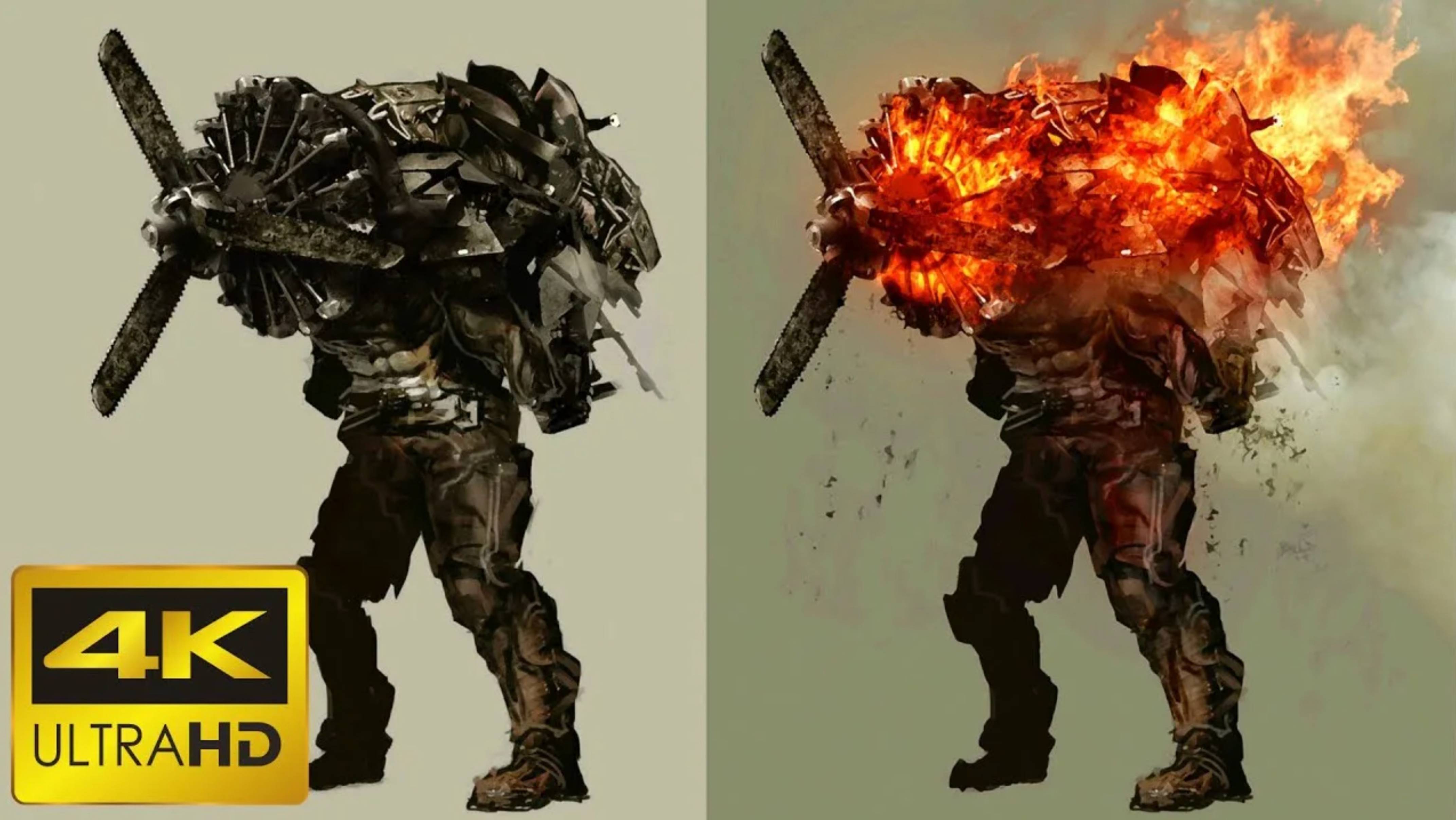 Финальный Бой с Человеком - Пилой (Турбо Двигателем) Resident Evil Village смотреть онлайн