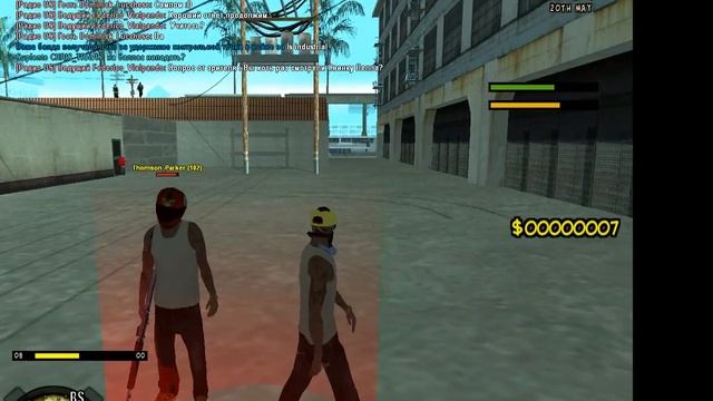[GTA MultiPlayer #1][GTA TRINITY RPG][Захватываем теры =)] смотреть онлайн