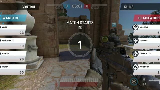 WARFACE TEAM DEATHMATCH FIRST TIMEPLAY (android games 2020) смотреть онлайн