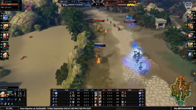 [RU] SPL Fall Split ► Paradigm vs Hungry For More Week 2 смотреть онлайн