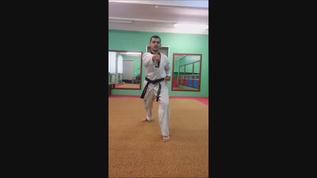 Taekwondo WTF. Простые соединения. Кибон Тльджак Иль Бон. смотреть онлайн