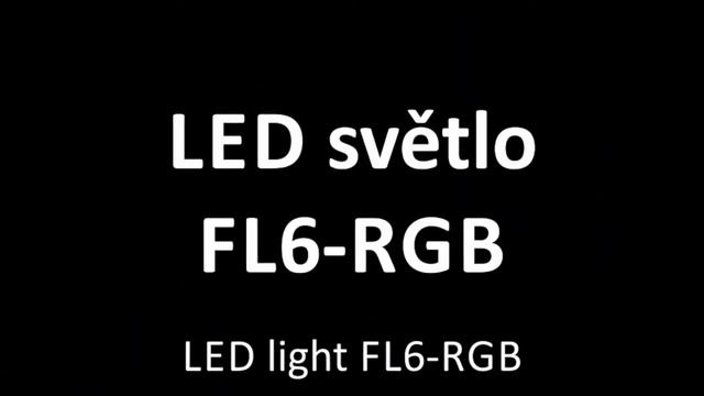 FLACARP FL6 RGB LED Light