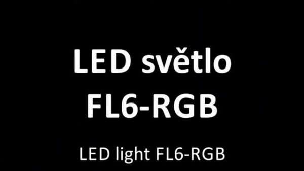 FLACARP FL6 RGB LED light