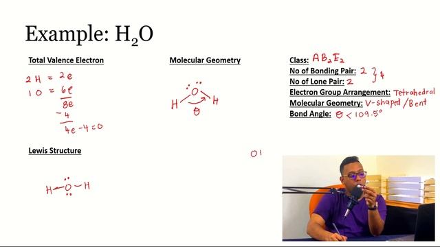 Molecular Geometry (Molecules with Lone Pair) | Chapter 4 Lecture 5 | ShazwanRazak смотреть онлайн