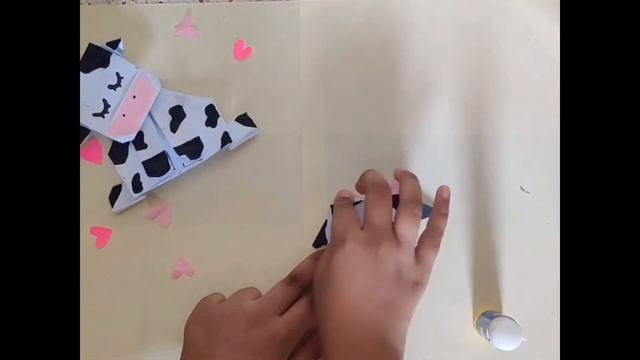 DIY Origami Cow | Paper Cow | Cute Paper Cow | The Creative Side