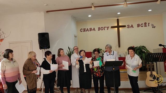 Сценка "За все благодарите" и песня "Да будет Отцу" || колледж "Золотой Век"