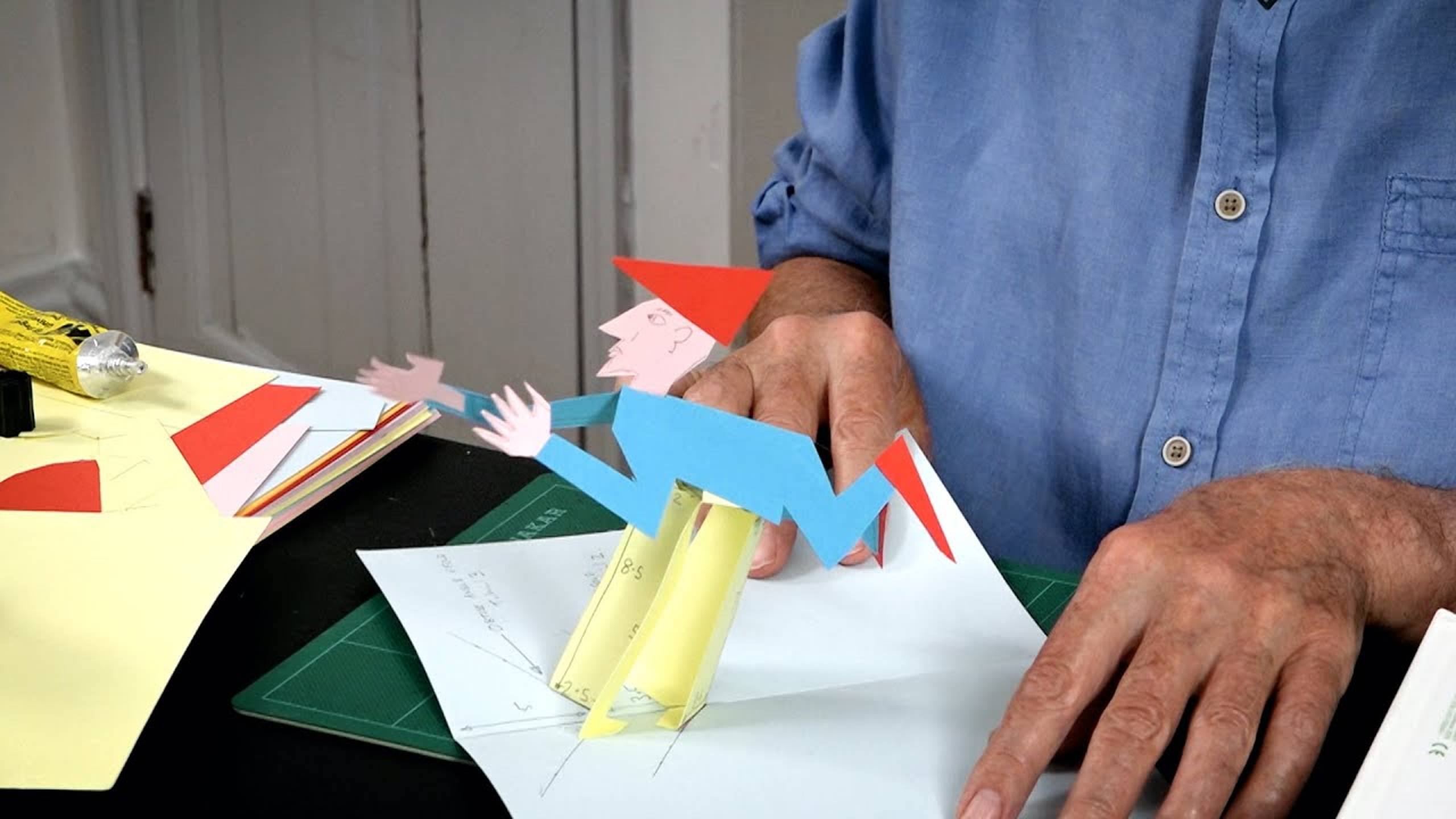 Pop-Up Tutorial 69 - Flying Figure смотреть онлайн