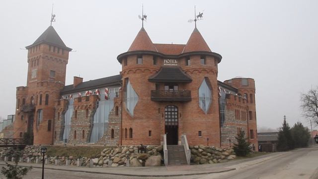 Калининград. Посёлок Орловка. Отель-замок Нессельбек!