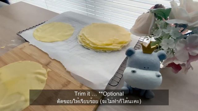 Mango Crepe Cake...เครปเค้กมะม่วง ทำง่ายๆ ซอสมะม่วงฉ่ำๆ | Hippro_SweetTooth
