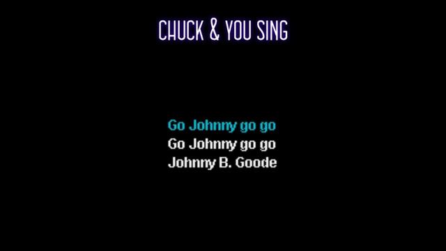 Chuck Berry Johnny B Goode Karaoke Duet смотреть онлайн