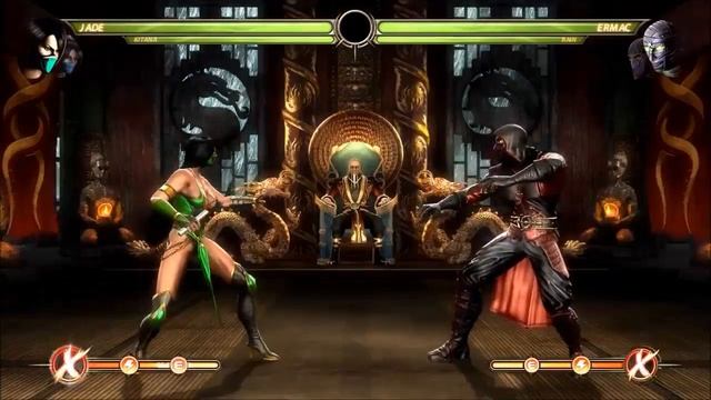 Kitana x Jade Tag Team Combos смотреть онлайн