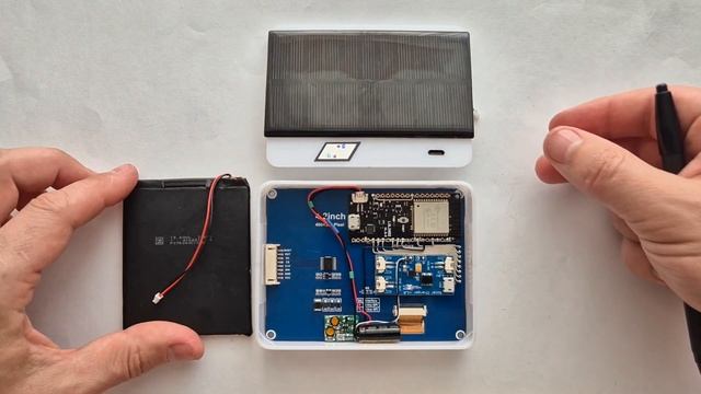 Погодная домашняя станция 4.2inc E-Paper E-Ink
