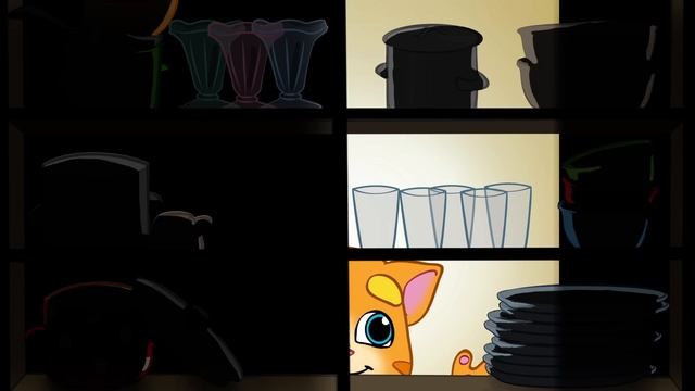 Talking Ginger Makes Noise