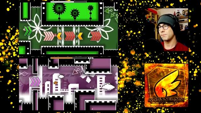 Knobbelboy vs EVW ~ Geometry Dash RACE / A LOT ON THE LINE!!! смотреть онлайн