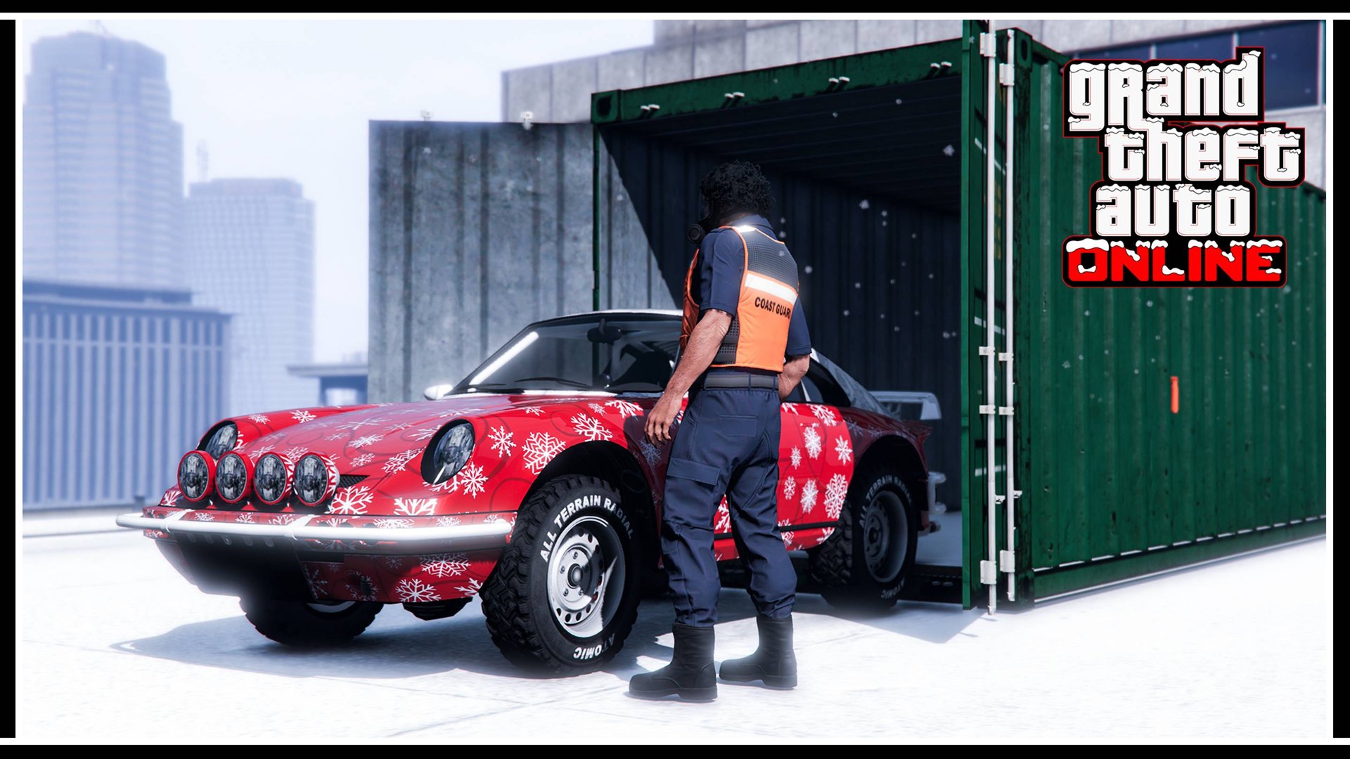 Бесплатный Pfister Comet Safari – Мастерский угон с сухогруза на Рождество в GTA Online смотреть онлайн