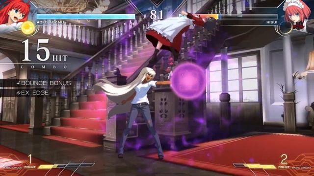 【メルブラ】S+ 青子│AOKO vs S+ 翡翠│HISUI【MELTY BLOOD TYPE LUMINA】 смотреть онлайн