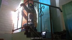 сварка полуавтоматом ZOJAN MiG 200,порошковая проволока,делаю быльца на ступени