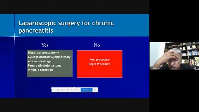 Managing Chronic Pancreatitis When How I do an Open Frey’s Operation AND Does Laparoscopy have смотреть онлайн