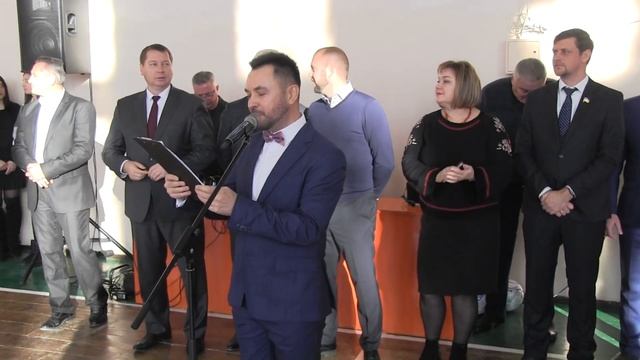 Відкриття спортивного комплексу ХДУ після реконструкції.29.11.2018. ВЗАІКІ А.Хороняк