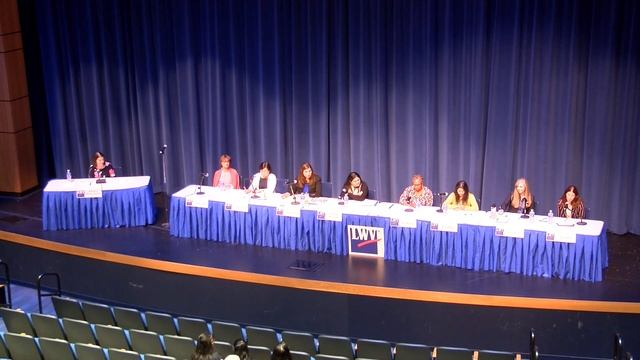 League Of Women Voter's School Board Candidate Forum 2019  -  Part 1