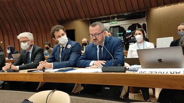Parliamentarians from France, Belgium, UK call on States to avoid the use of EWIPA at the UN смотреть онлайн