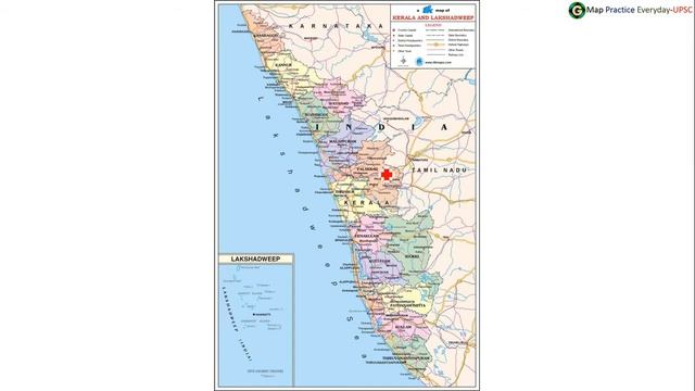 Map practice for UPSC in Hindi 08 April 2018 смотреть онлайн