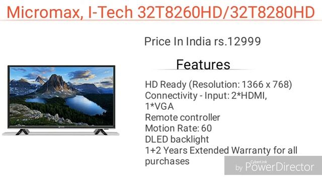 Top 5 LED Tv (32-inch) under 15000- Top Led Tv under 15000- 2017 смотреть онлайн