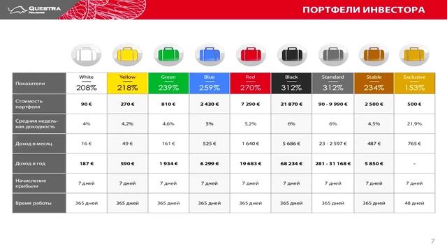 Questra Holdings Inc. Деятельность компании