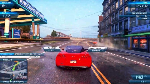 NFS Most Wanted 2012 Chevrolet Corvette ZR1 Cruise Control Race SR GamingBD смотреть онлайн