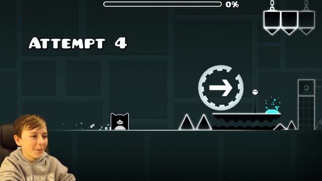 BEATING CRESCENDO! (Easy Demon) - Geometry Dash (Green Screen) смотреть онлайн