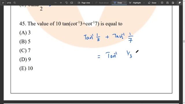 SCORE MAXIMUM IN KEAM MATHEMATICS | PREVIOUS YEAR PAPER DISCUSSION смотреть онлайн