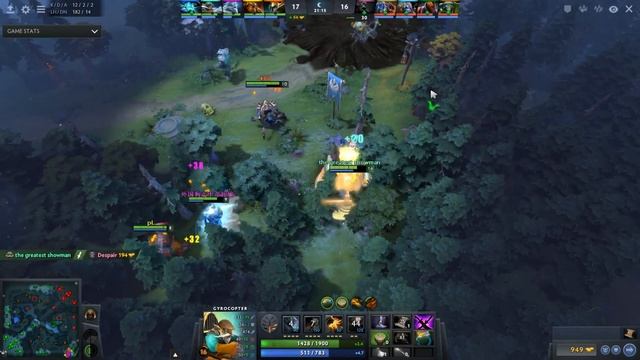Dota 2 Gyrocopter 7673 MMR 25/3/6 (Kills/Deaths/Assists) Ranked Full Gameplay смотреть онлайн