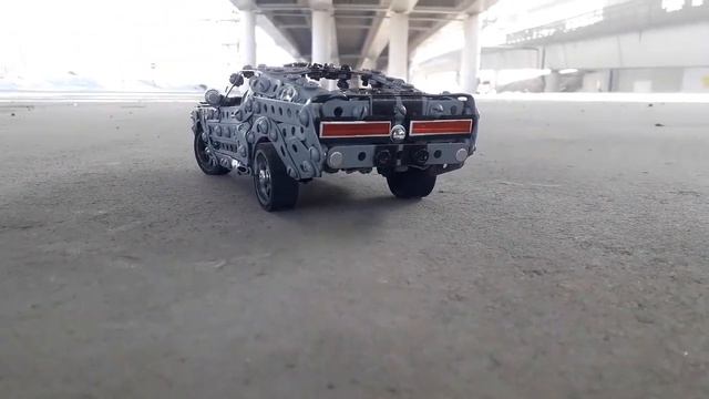 1967 Shelby Mustang GT500 из металлического конструктора смотреть онлайн