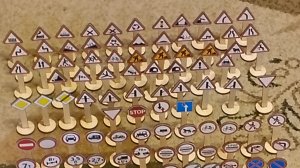 обзор набора игрушечных дорожных знаков