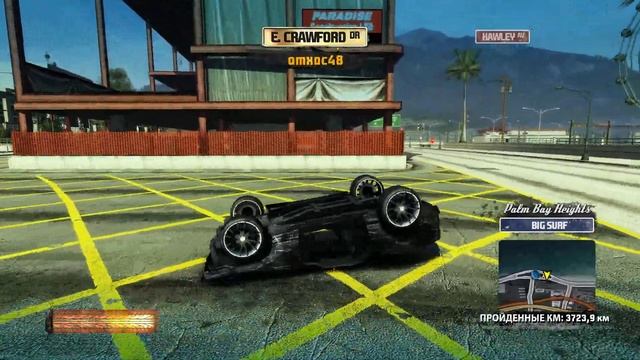 Burnout Paradise Remastered. Лучшая физика. смотреть онлайн