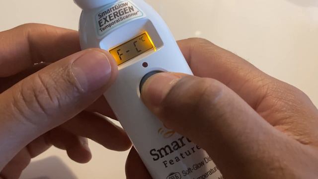 Exergen Smart Glow Thermometer - How to change from Celsius to Fahrenheit смотреть онлайн