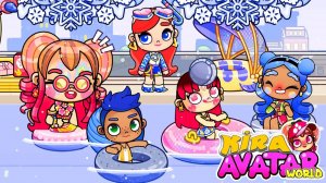 Аватар ворлд. НОВОГОДНИЙ БАССЕЙН ❤️