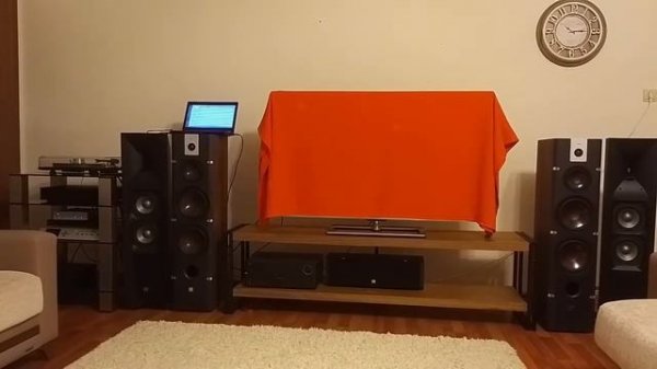 Supernait + Hicap Dr test + JBL Studio 580