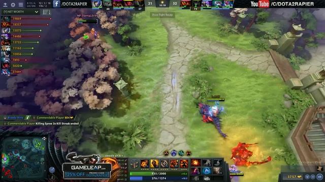 EternaLEnVy vs W33 Dota 2 - I Knew It Was COMING смотреть онлайн