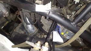 Самодельный впускной патрубок после дросселя, Stels Guepard