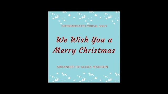 We Wish You a Merry Christmas - Piano Language смотреть онлайн