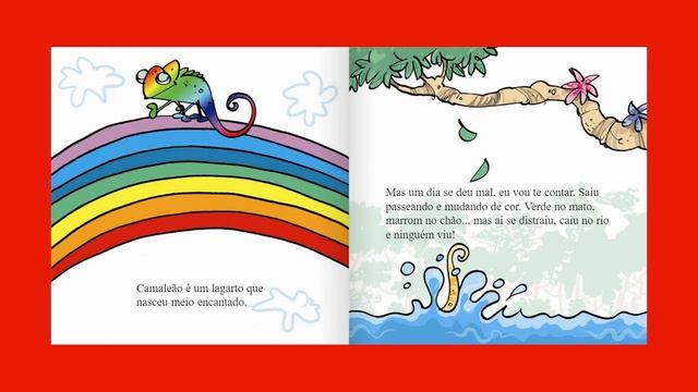 História Infantil: Comigo não camaleão смотреть онлайн