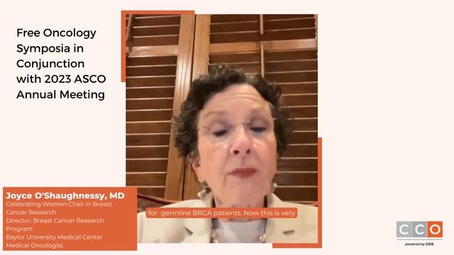Joyce O'Shaughnessy, MD: Discussing the Rapidly Evolving Treatment Landscape for EBC смотреть онлайн