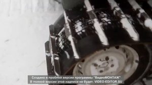 самодельный гусеничный вездеход
