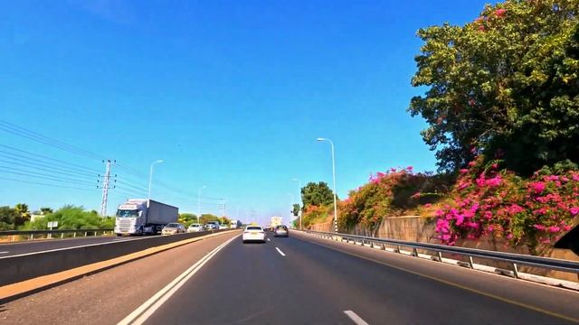 4K Israel From Kiriyat Ekron to Rishon Le Zion 4K Израиль Из Кирьят Экрон в Ришон Ле Цион смотреть онлайн