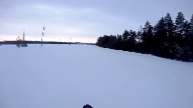 Хорошая была зима.Динго Т150.