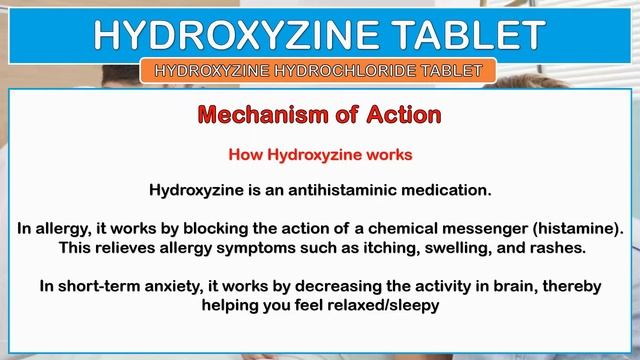 Hydroxyzine Hydrochloride Tablet | Atarax Tablet | Hicope 25 Mg