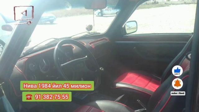 NIVA AVTOMOBILI SOTILADI! #продажа #авто #рынке #турткуль смотреть онлайн